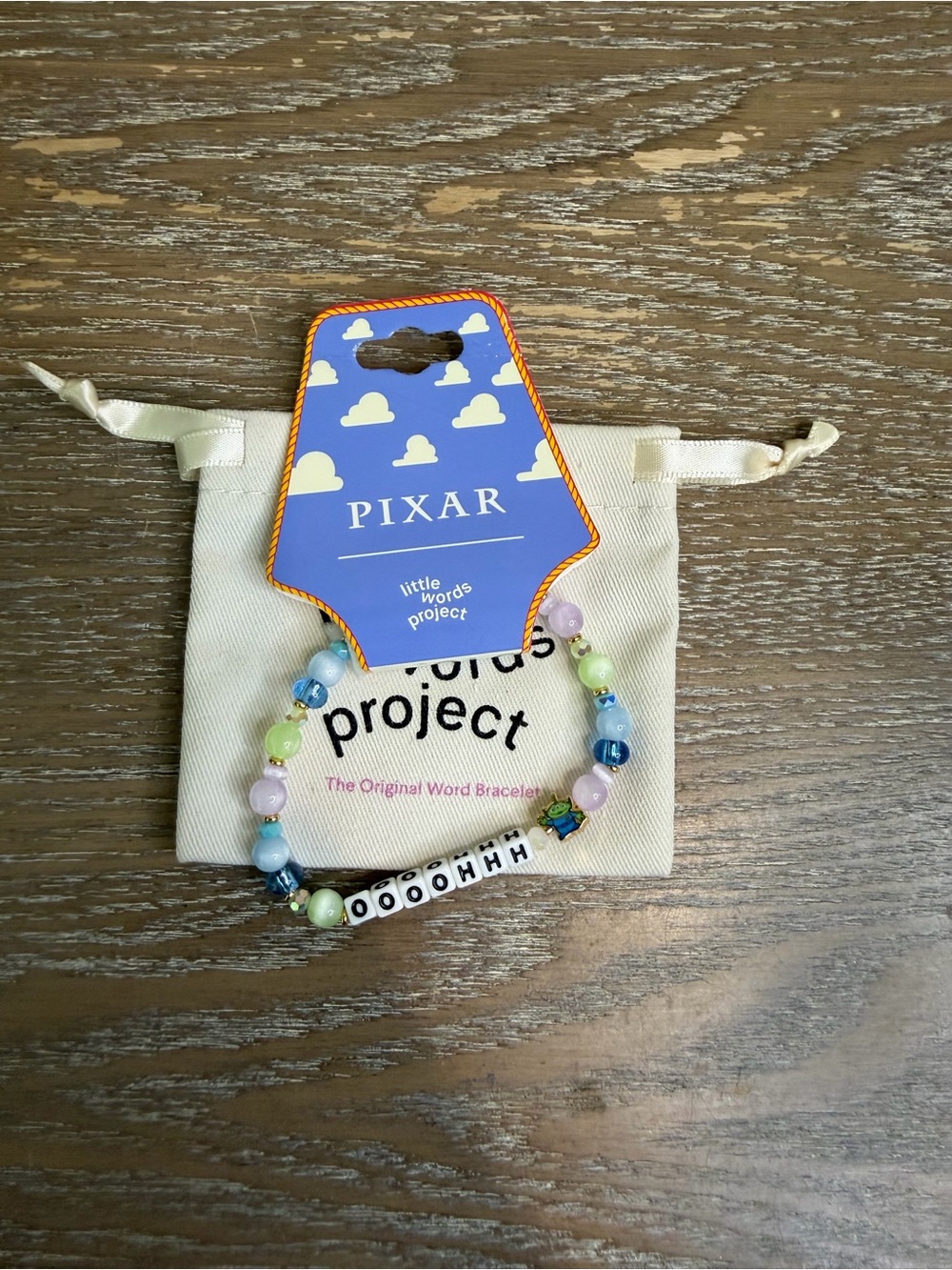 Little Words Project x Pixar Toy Story 'Ooohhhhhh' alien Bracelet